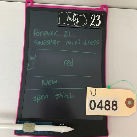 Forever 21 Sweater Bodycon Dress Women L Large Red White Chevron Sleeveless Knit - Picture 14 of 16